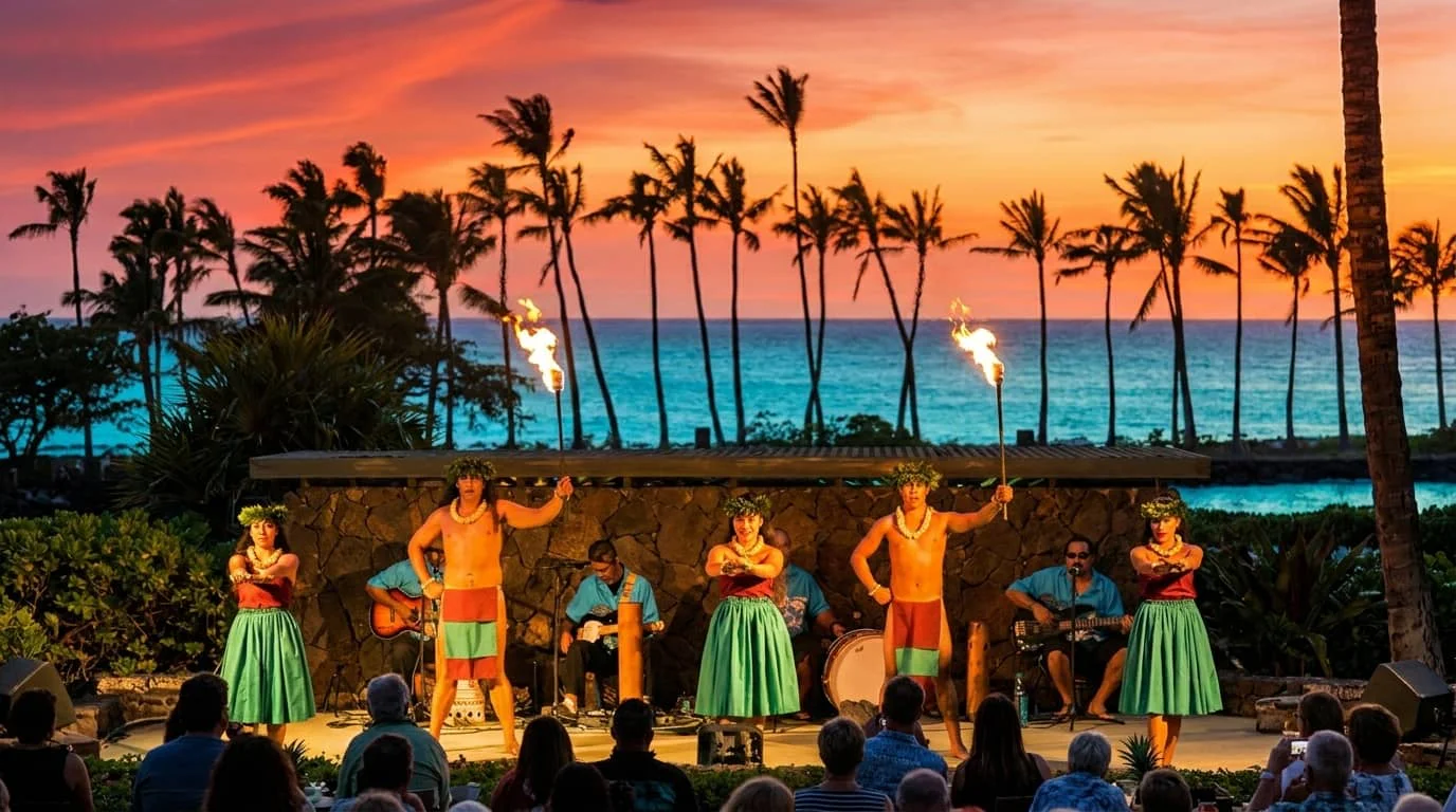 Waikoloa Beach Marriott Sunset Luau