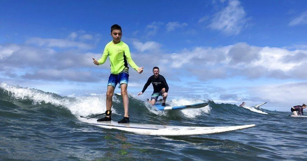 Beginner Surf Class on Maui — Two Hours, Ages 11 and Up