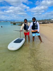 Group eFoil Experience in South Shore, Oahu