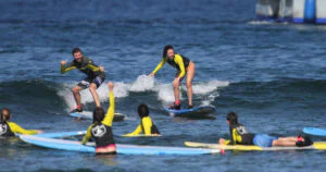 Group Surf Lesson on Maui — Five Students per Instructor