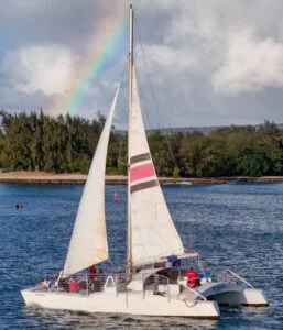 Afternoon Catamaran Snorkel Sail off North Shore Oahu — Three Hours