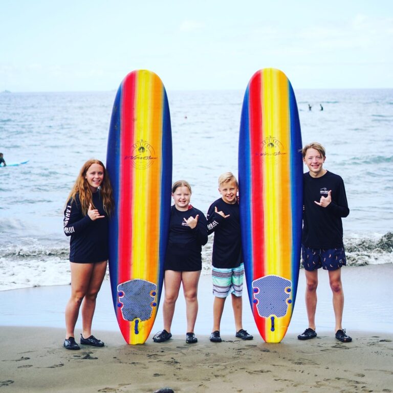 Private Ohana Surf Lesson on Maui, Hawaii