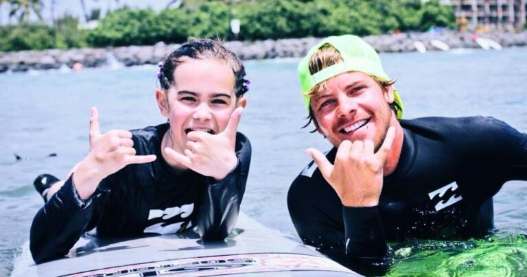 Private Surf Lesson at Kalama Park, Maui, Hawaii