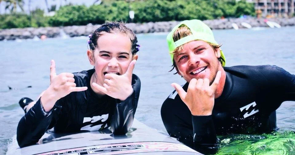 Private Surf Lesson at Kalama Park, Maui, Hawaii