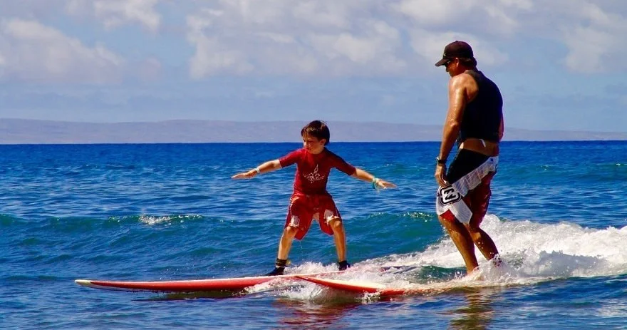 Private Surf Lesson on Maui, Hawaii
