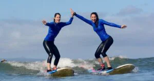 Semi-Private Surf Lesson at Kalama Park, Maui — Your Group Only