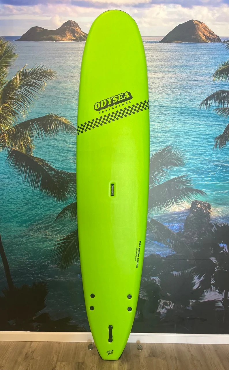 9’0″ Odysea Green Surfboard Rental in Oahu