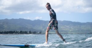 Private Intermediate and Advanced Surf Lesson in Oahu with Po’okela