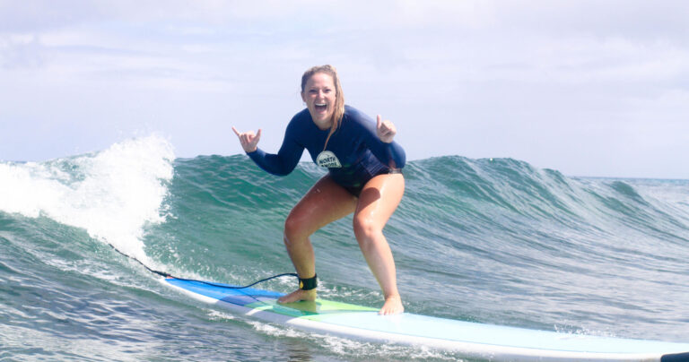 Private 1:1 Surf Lesson, North Shore Oahu - Chun’s Reef