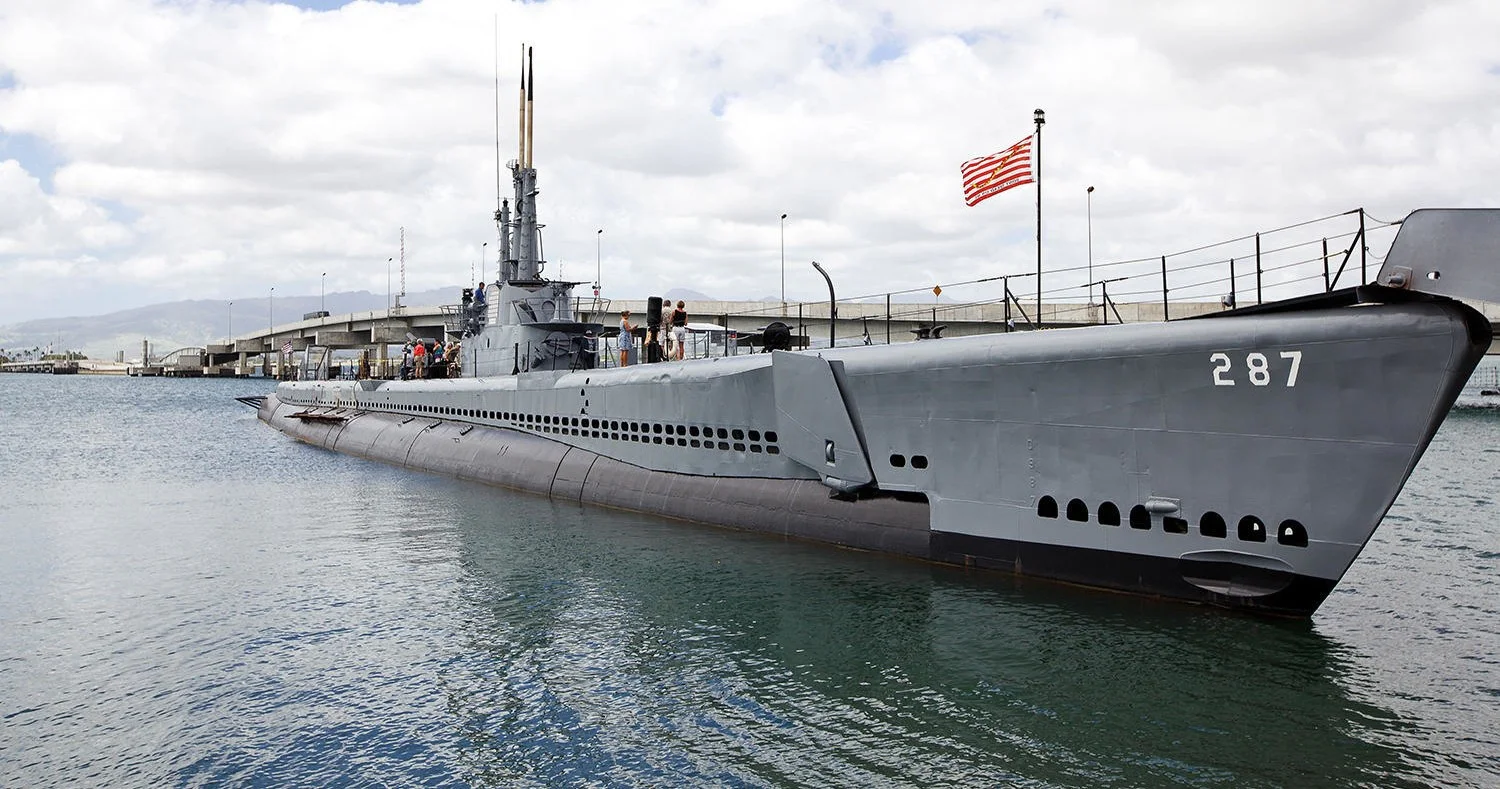 Battleship Missouri at Pearl Harbor, Oahu, Hawaii