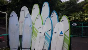 Epoxy Surfboard Rental in Kona: Hard-Top Boards, 5ft to 11ft