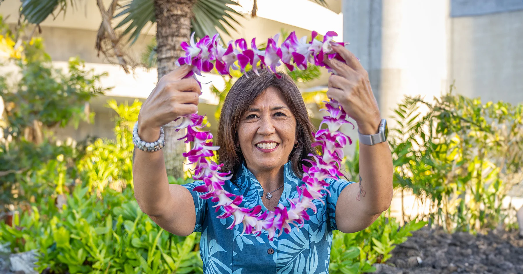 Maui Lei Greetings at Kahului Airport