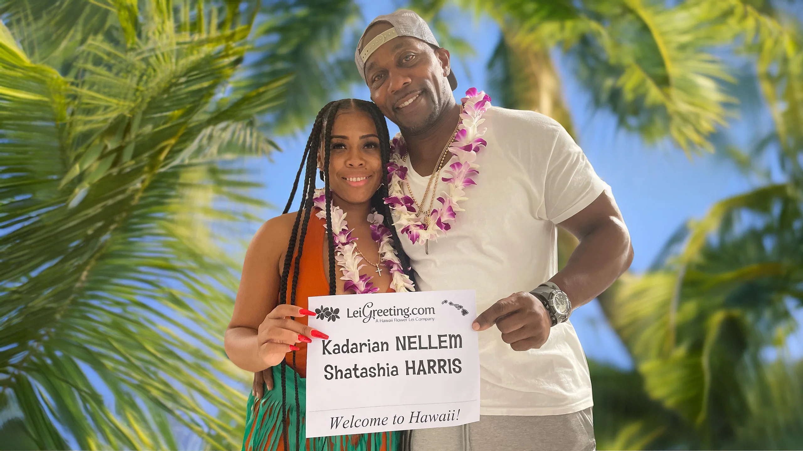 Maui Honeymoon Lei Greeting at Kahului Airport — Sets of Two