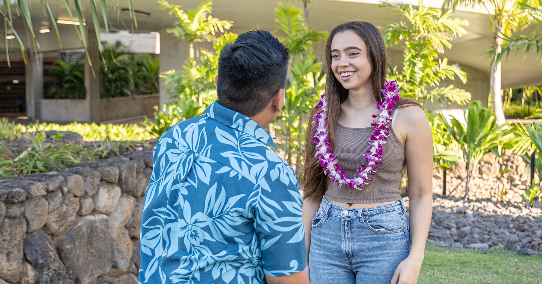 Maui Solo Traveler Lei Greeting at Kahului Airport